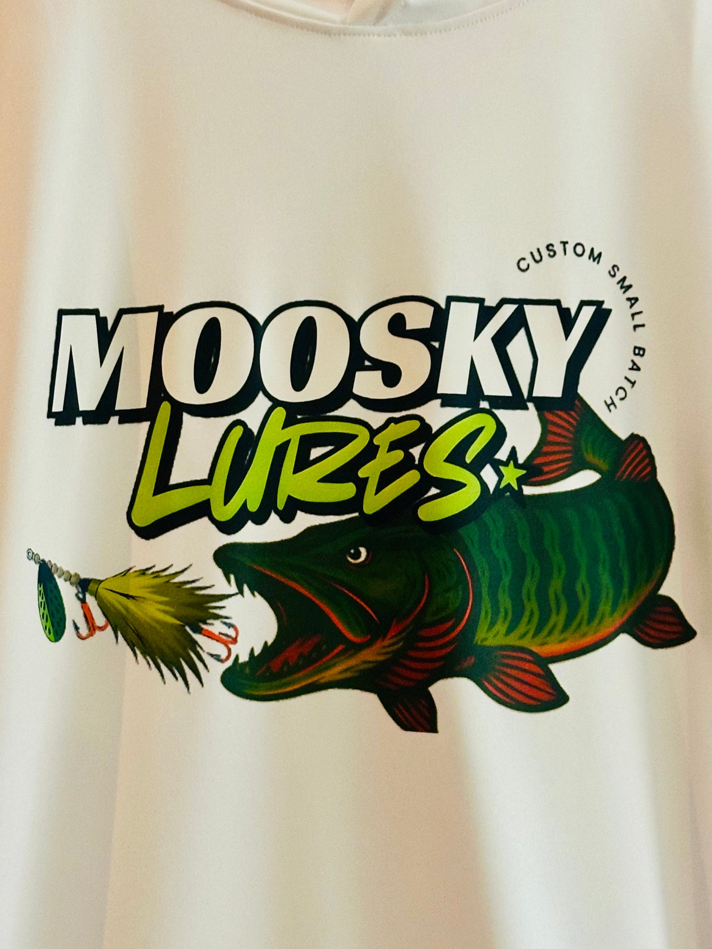 UV White Hoodie Musky