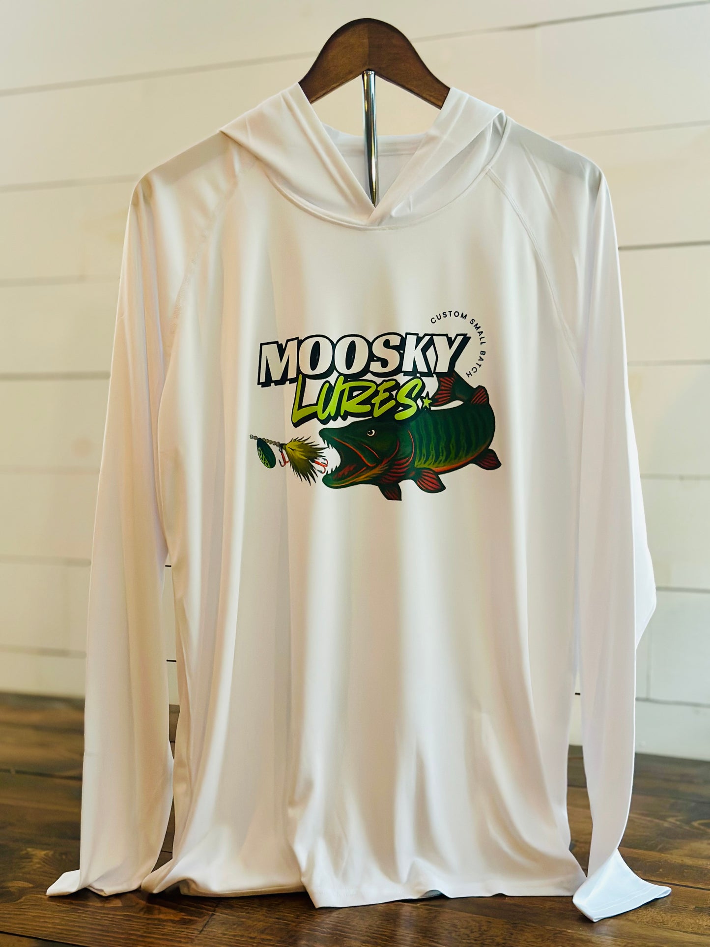 UV White Hoodie Musky
