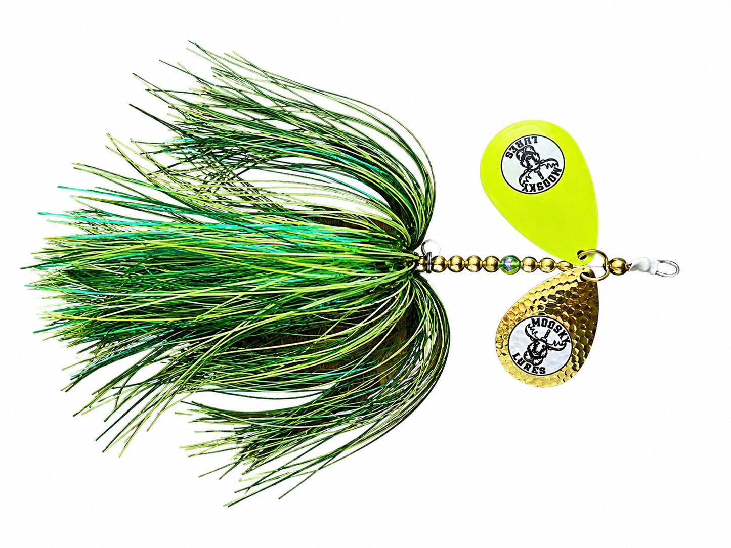 8/9 Green Chartreuse Gold with Tail Spin