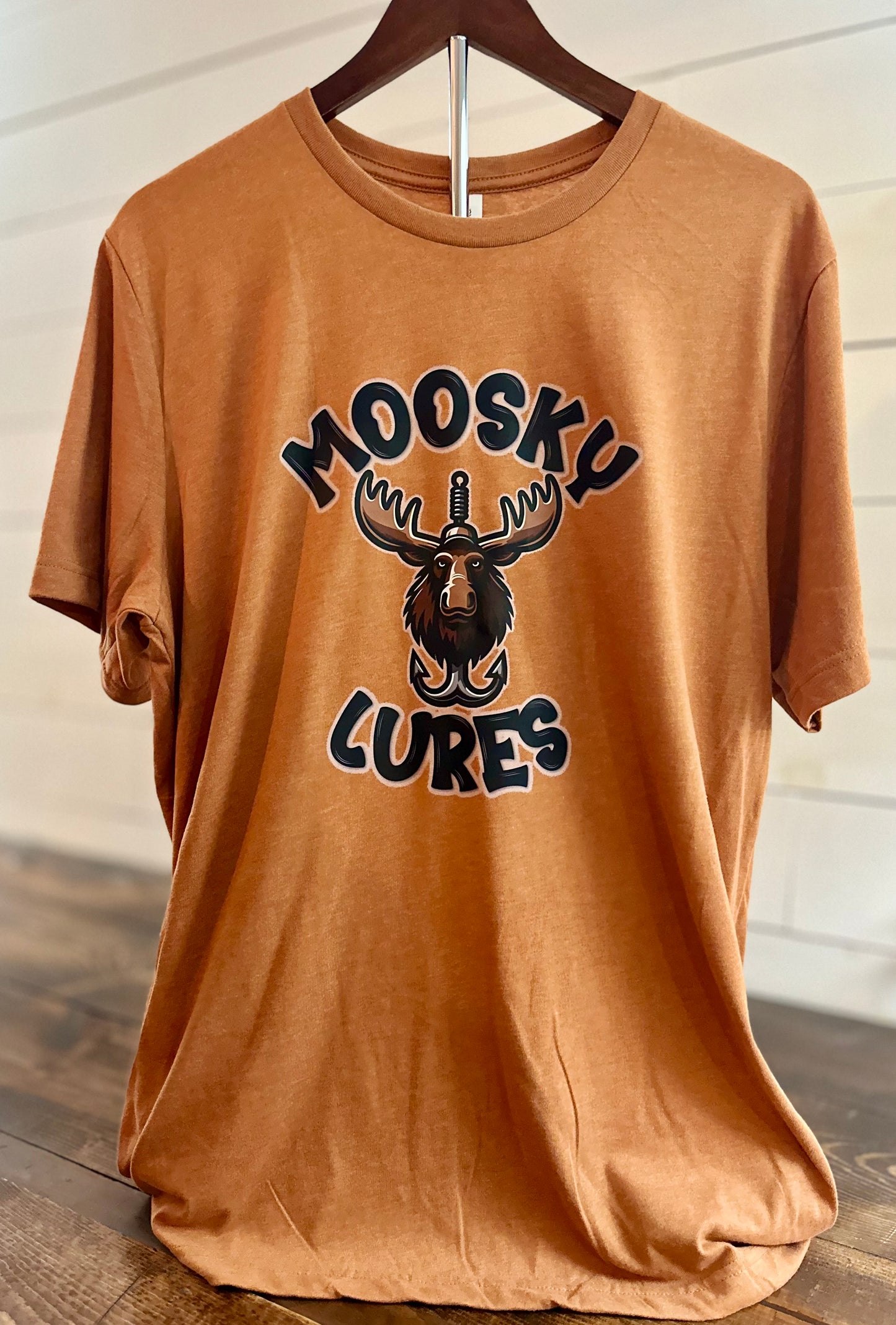 Burnt Orange Moosky Short Sleeve T