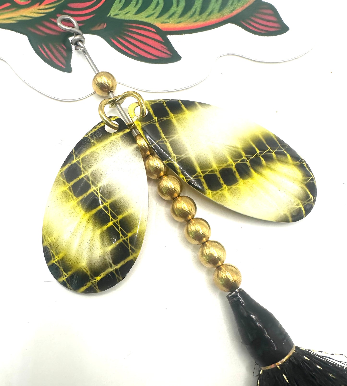 Custom Hootch 8/9 Copper Black Gold Deer Hair