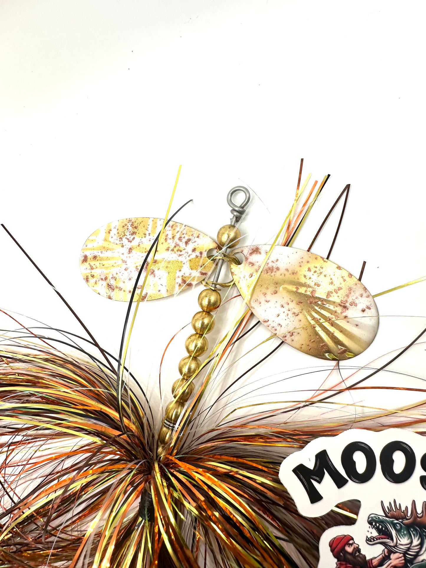 Double 8 Fluted Copper Ice Tail Spin