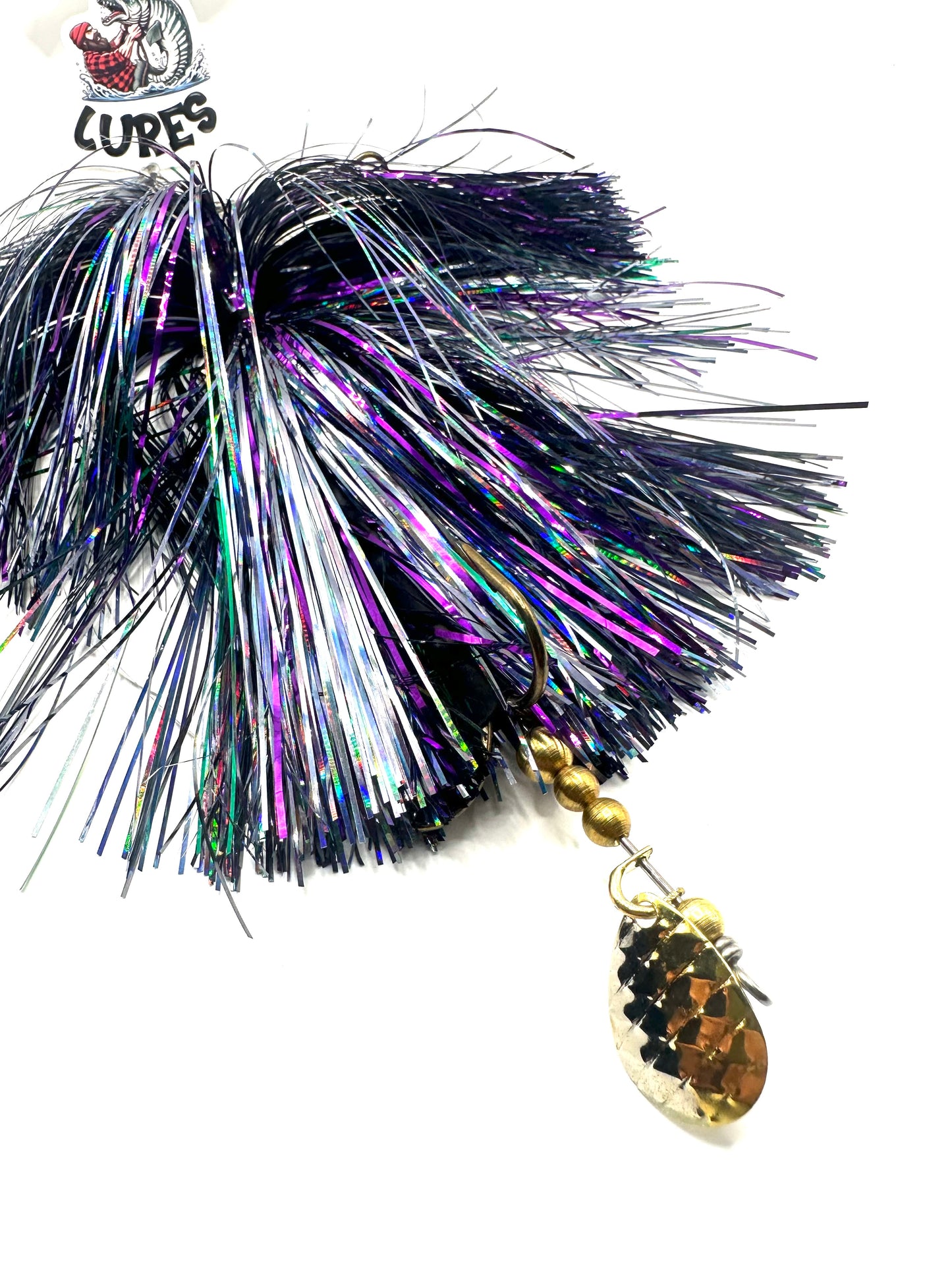 8/9 staggered Gunmetal Purple Custom Hootch Blade for Tom