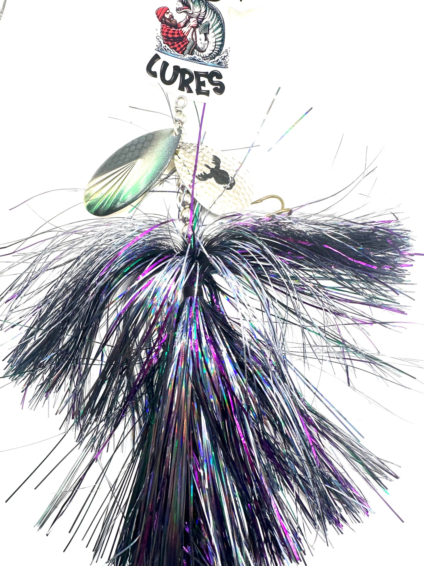 8/9 staggered Gunmetal Purple Custom Hootch Blade for Tom