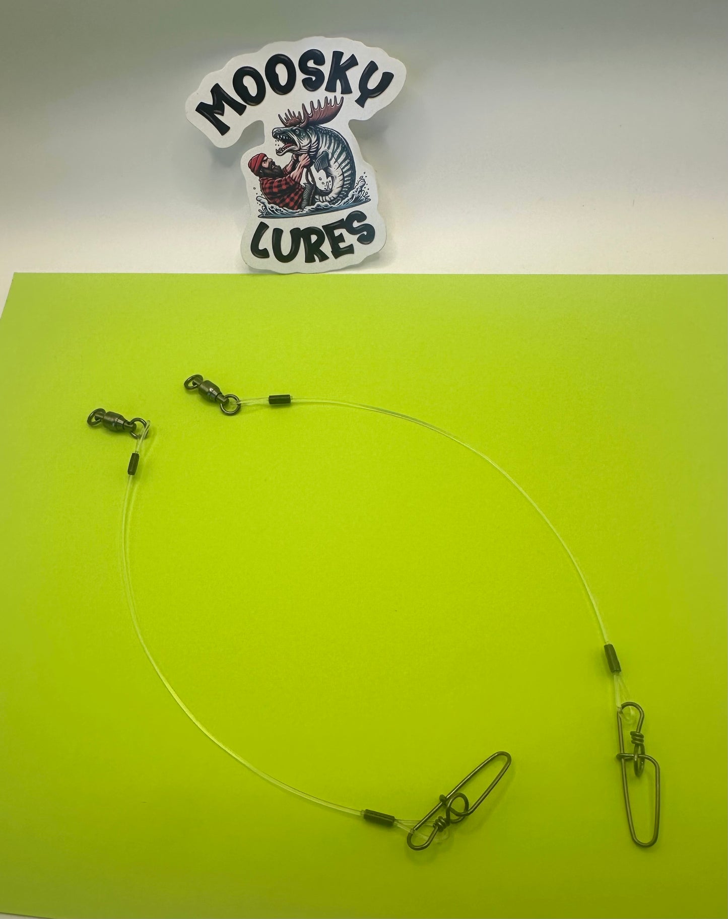 9 inch fluorocarbon 130 # leader