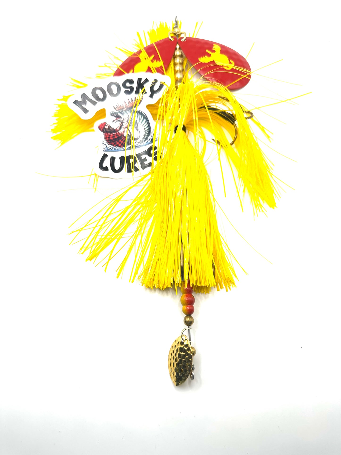 Double 9 Mustard with tail spin