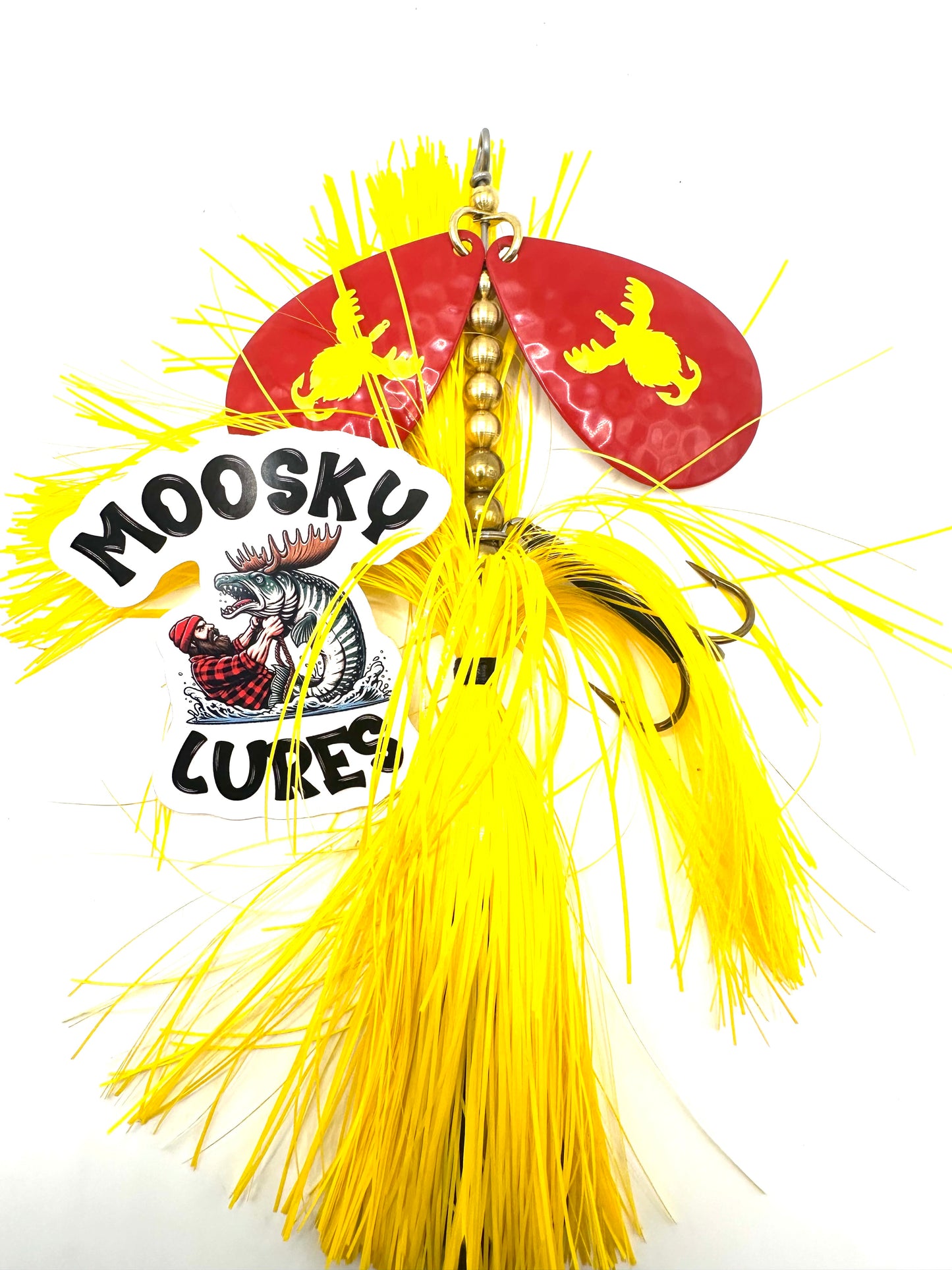 Double 9 Mustard with tail spin