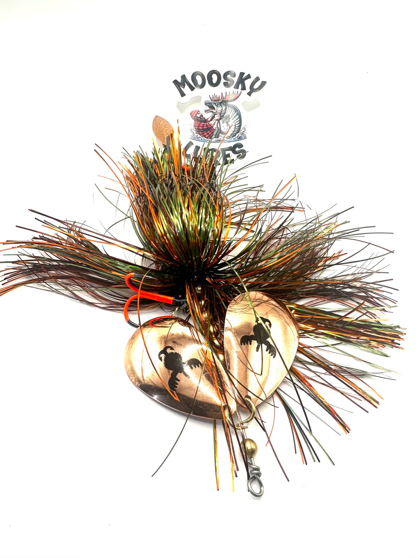 Double 9 Copper Lake George with Tail Spin