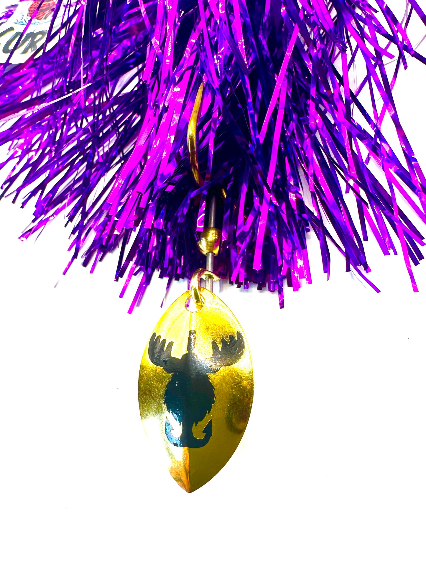 7/8 Staggered Gold Purple with tail spin