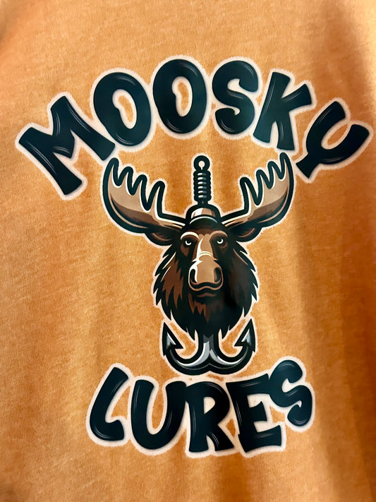 Burnt Orange Moosky Short Sleeve T