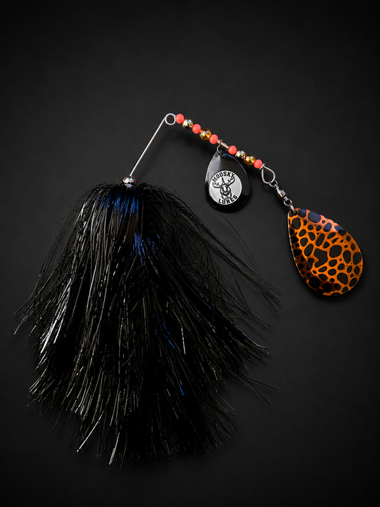 7/10 Custom Hootch Blade Black Spinner