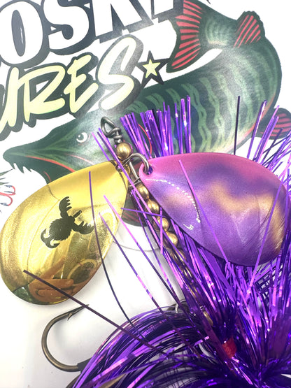 Purple Gold Hootch 10 with Deer Hair