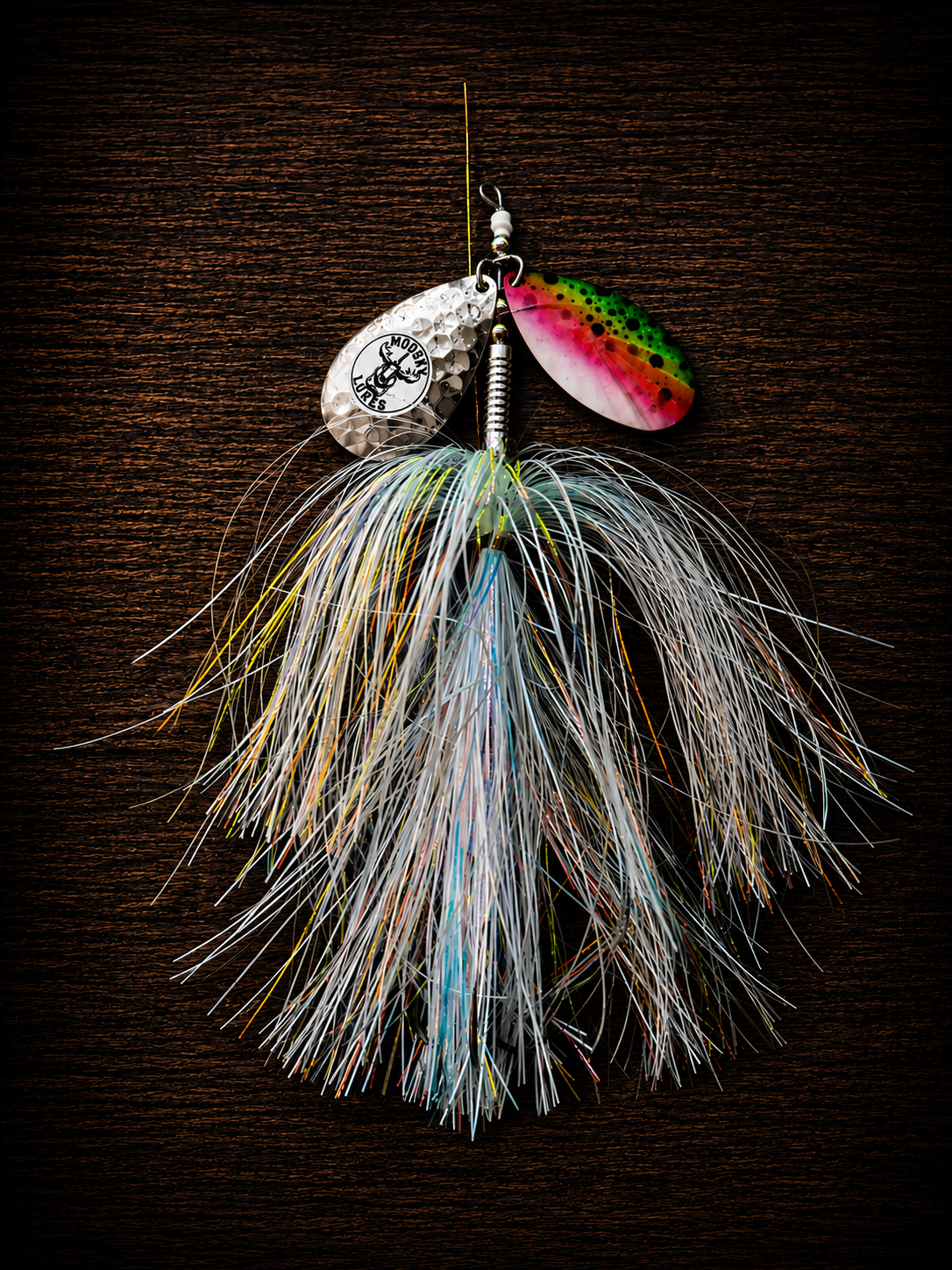9/9 Custom Hootch Blade Rainbow White