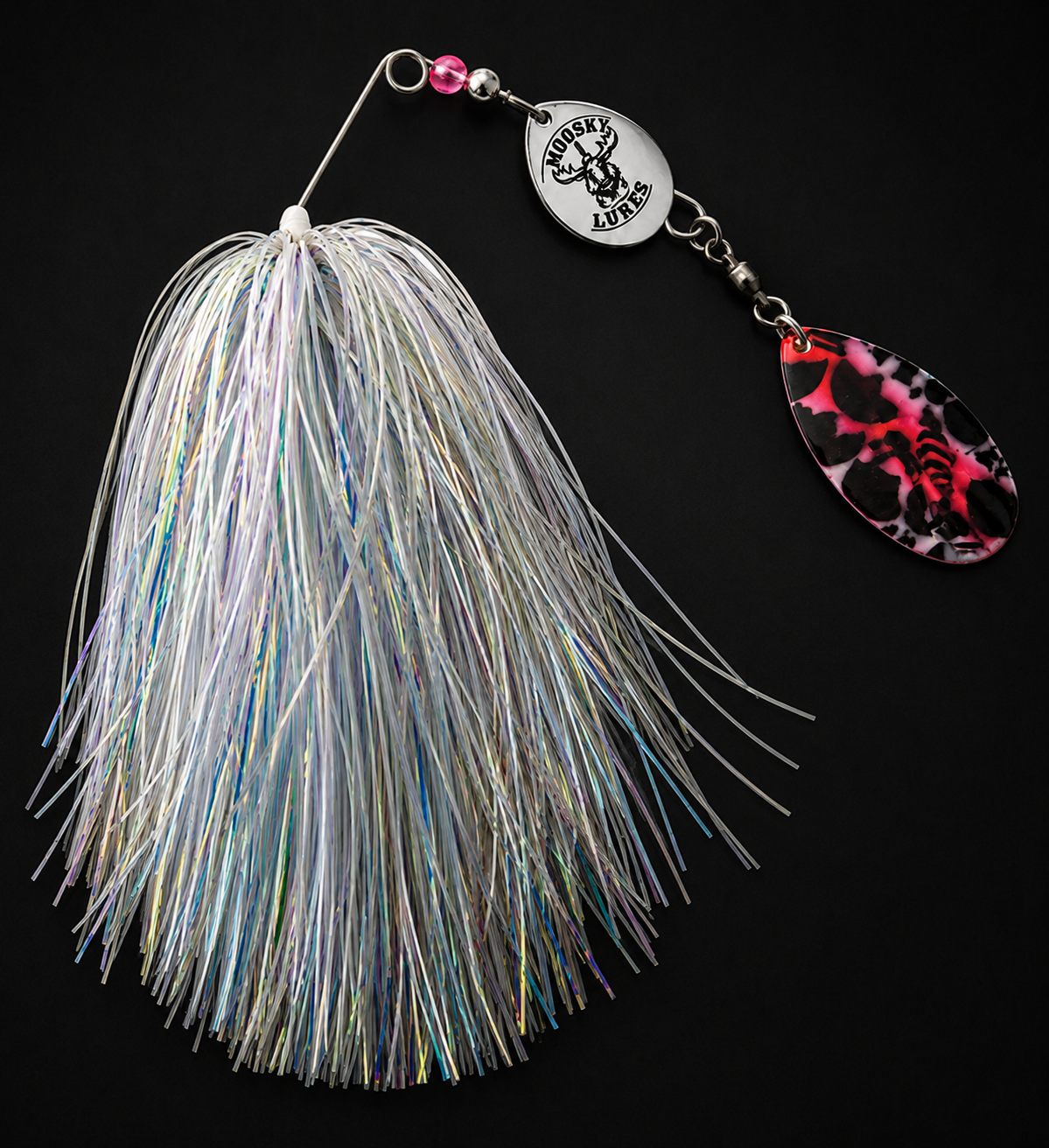5/9 Custom Hootch Blade Pearl Copper Crackle Spinner