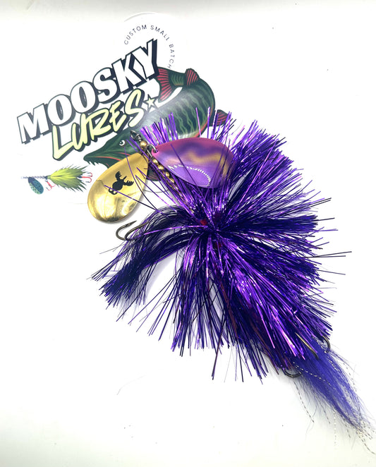 Purple Gold Hootch 10 with Deer Hair