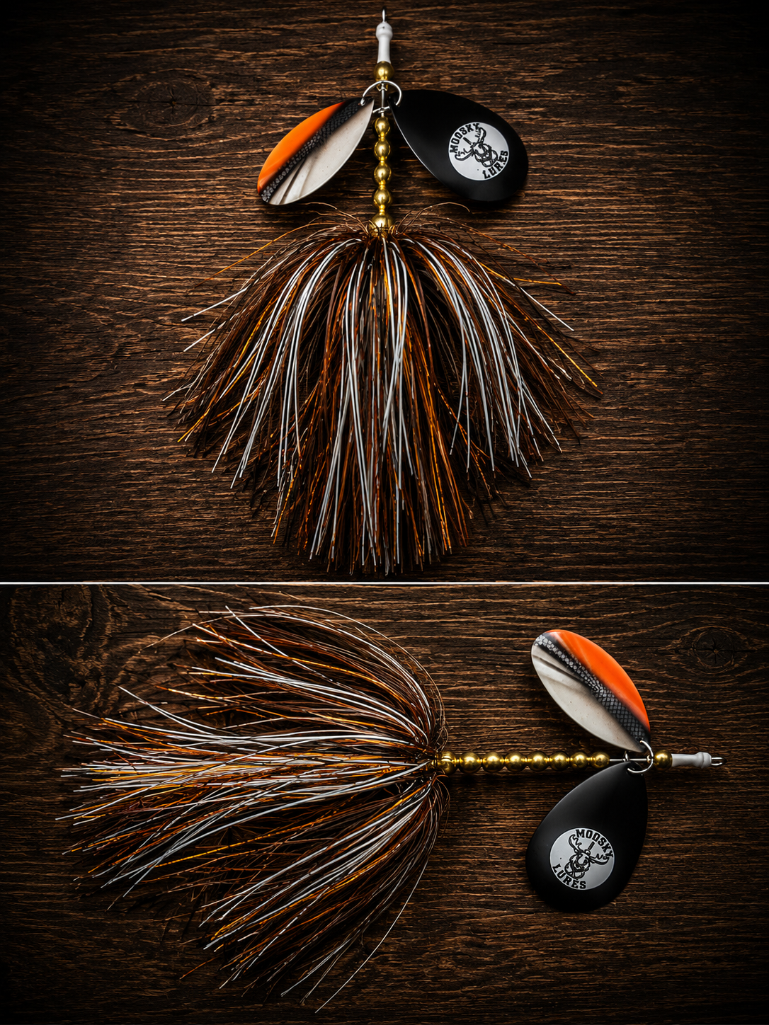 Double 9 Custom Hootch Blade BL Fish Scale