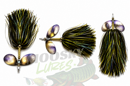 Double 9 Custom Hootch Blades Walleye