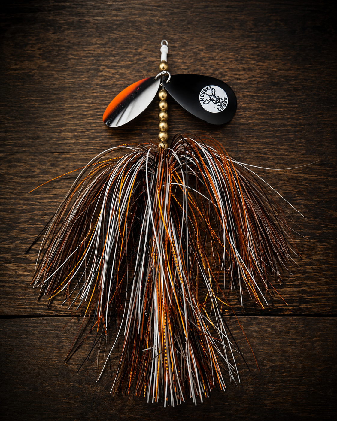 Double 9 Custom Hootch Blade BL Fish Scale