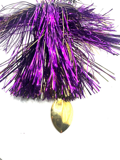Purple Gold Hootch 10’s with Tail Spin