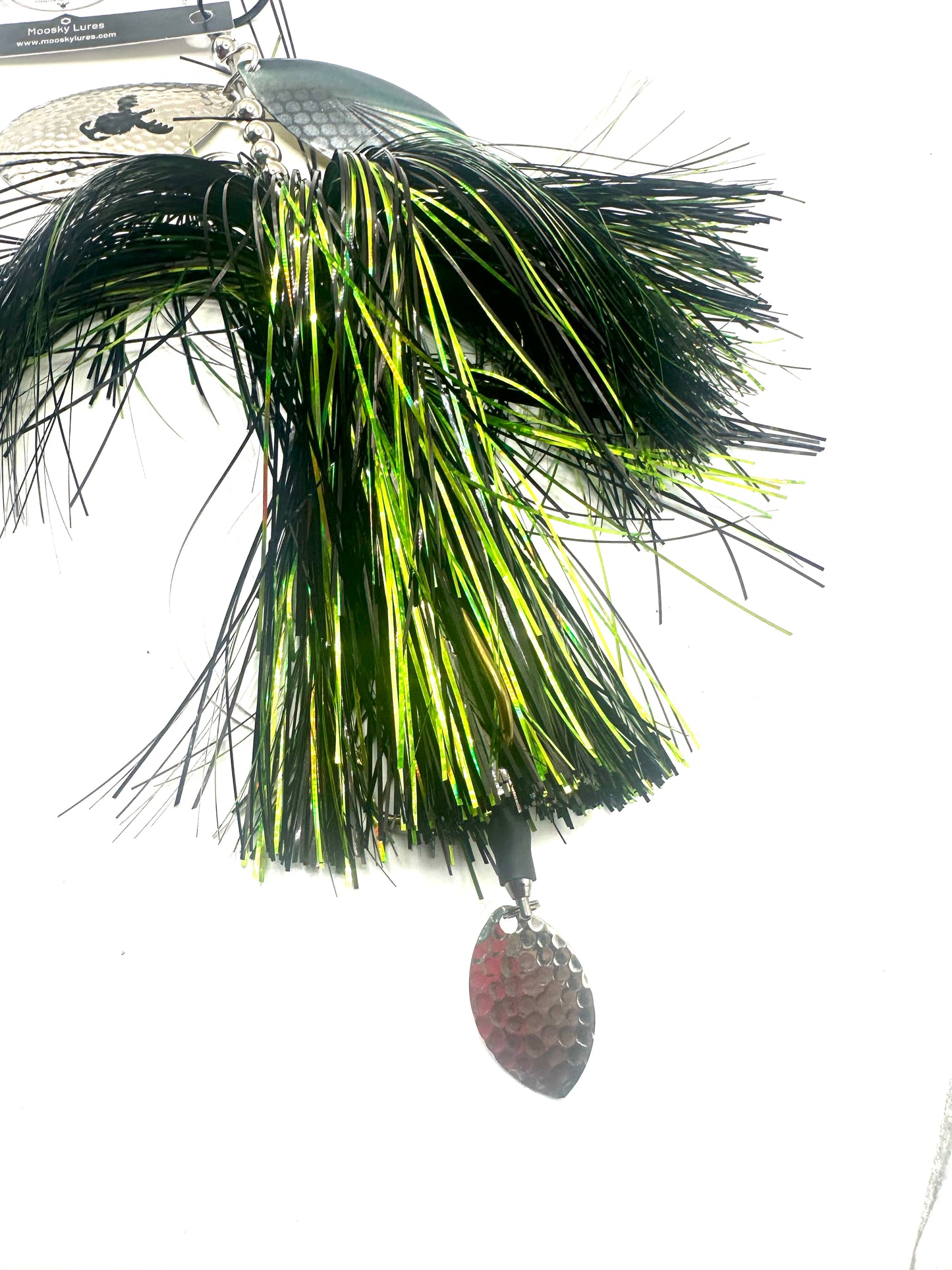 Double 9 Custom Hootch Green Black with tail spin