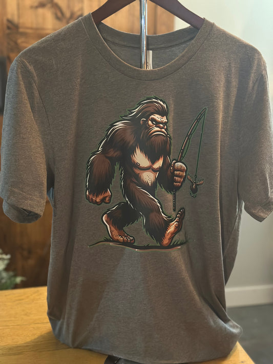 Bigfoot Short Sleeve T (dark gray)