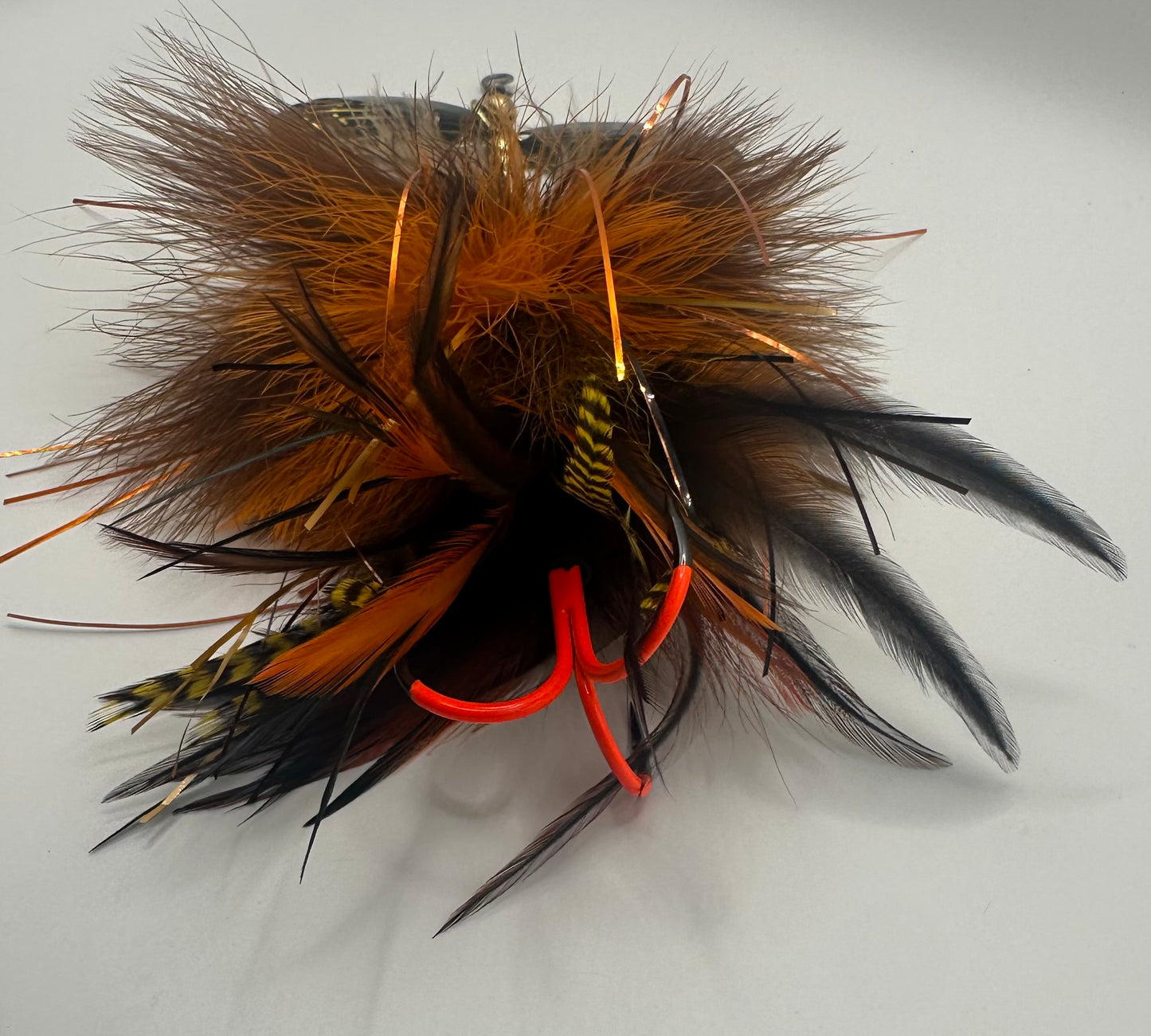 Fluted Hootch Double 8’s Marabou Flash Hackle Mix