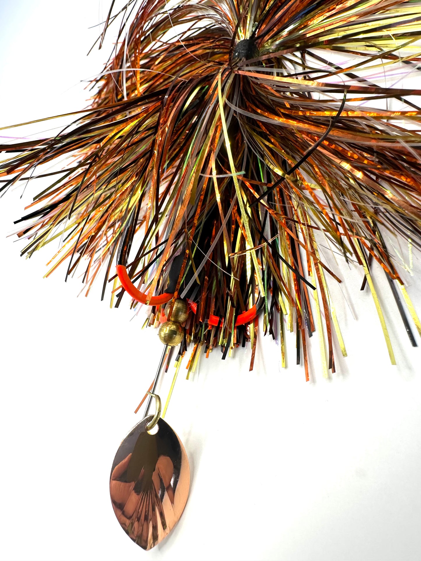 Double 8 Fluted Copper Ice Tail Spin