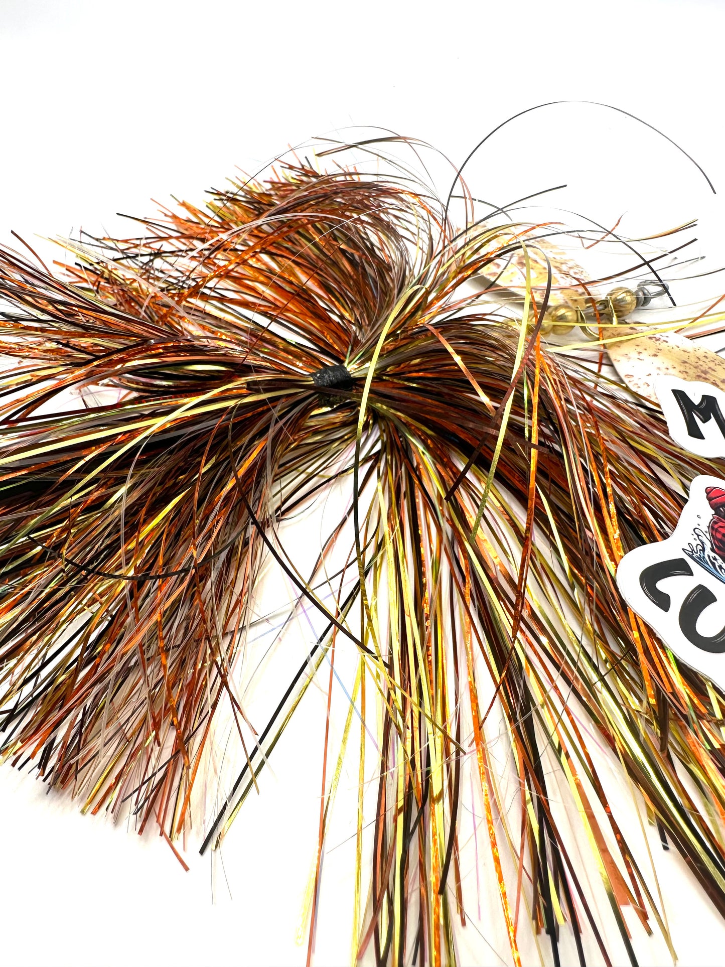 Double 8 Fluted Copper Ice Tail Spin