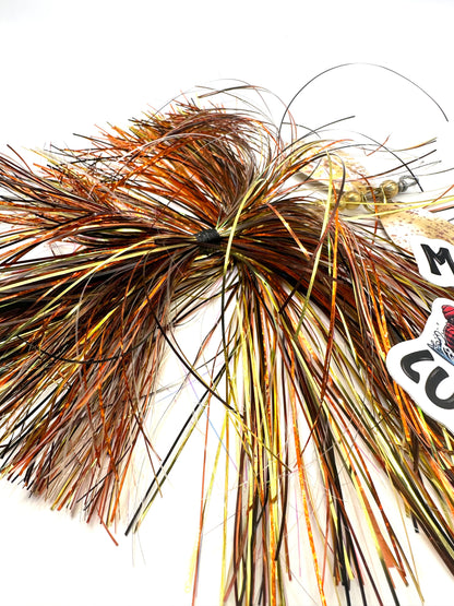 Double 8 Fluted Copper Ice Tail Spin