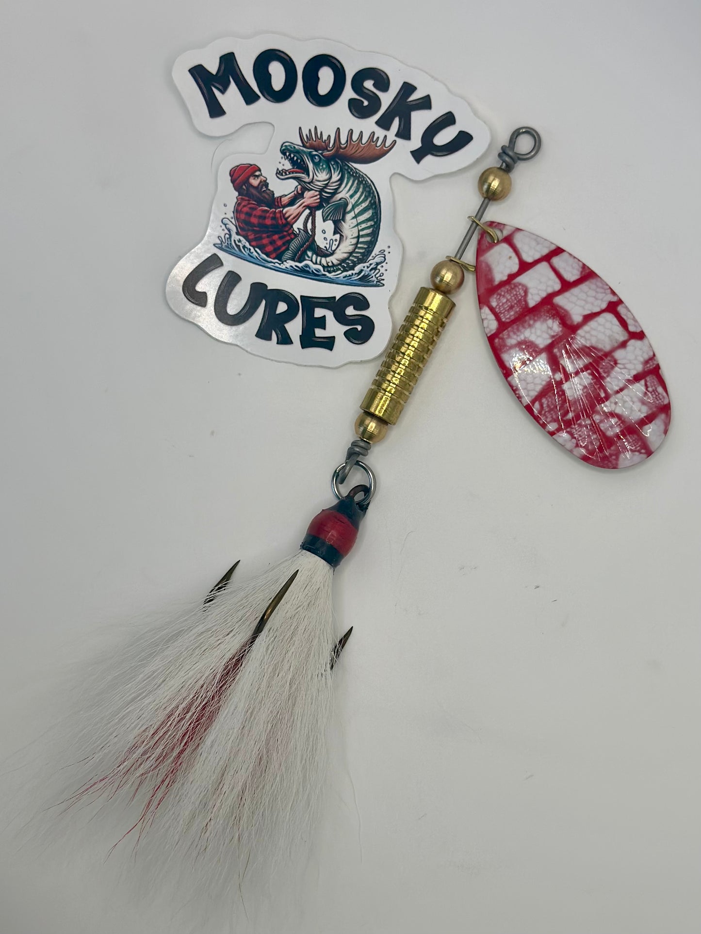 Big Boss Red White Fluted  9
