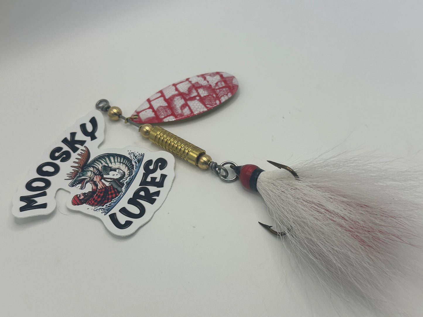 Big Boss Red White Fluted  9