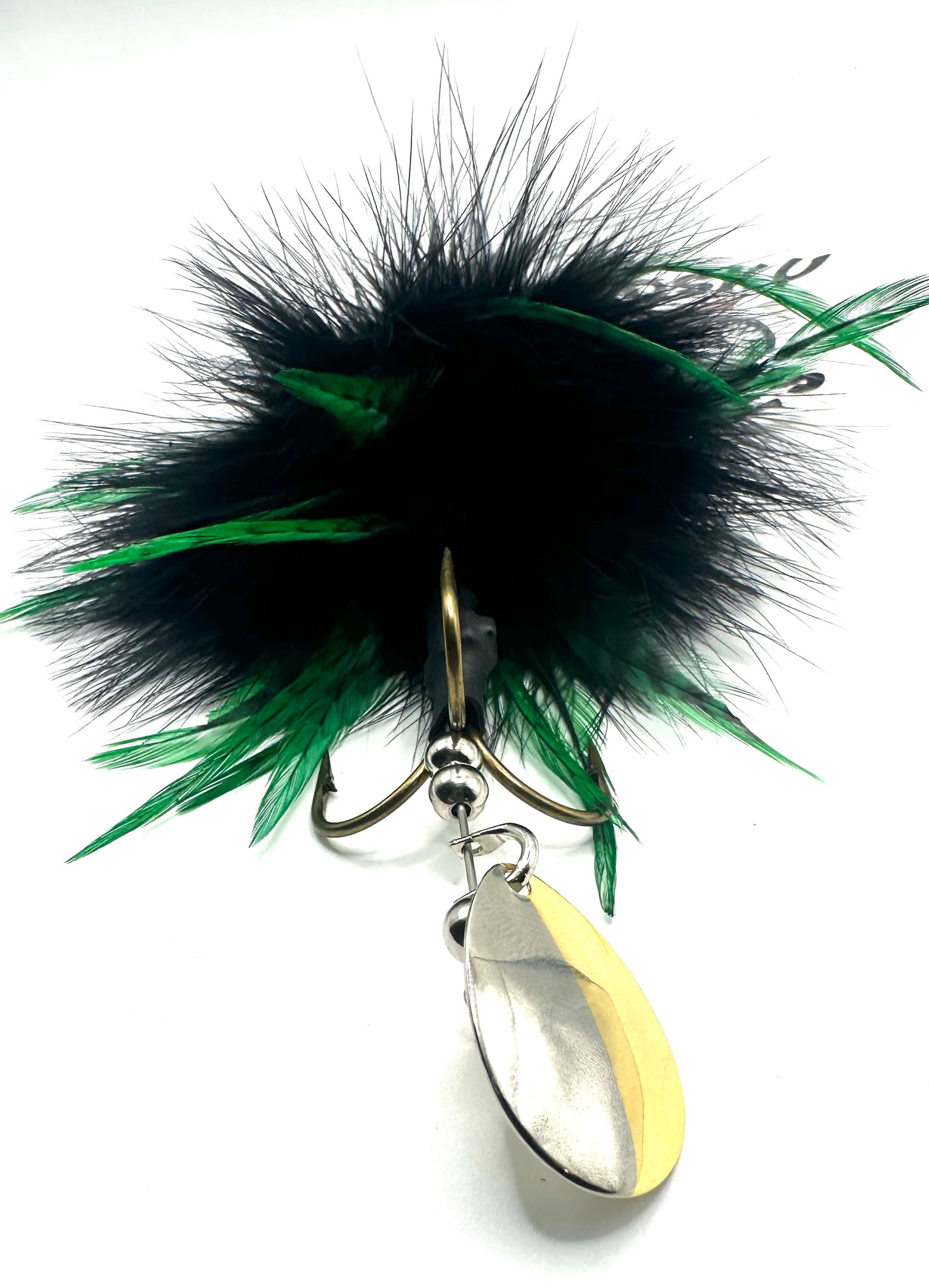 Black Green Single Blade Tail Spin for Kyle