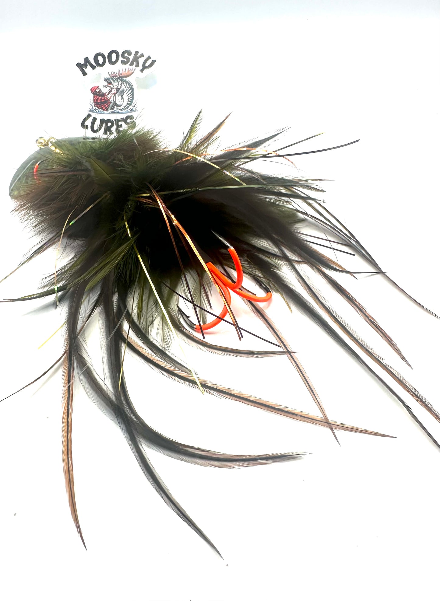Double 9 Swamp Frog Marabou Flash Hackle Mix