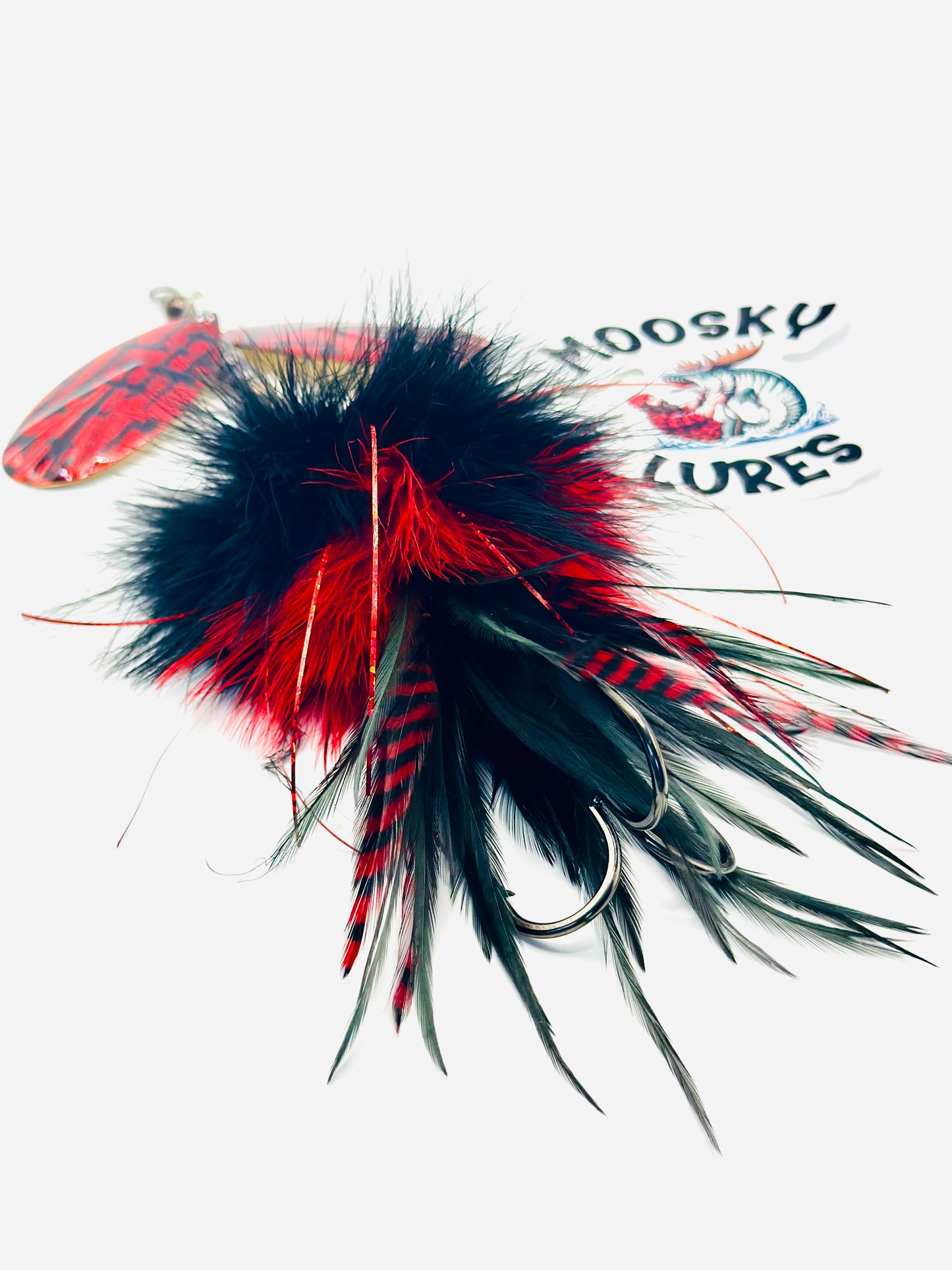 Double 9 Fluted Red Black Mix