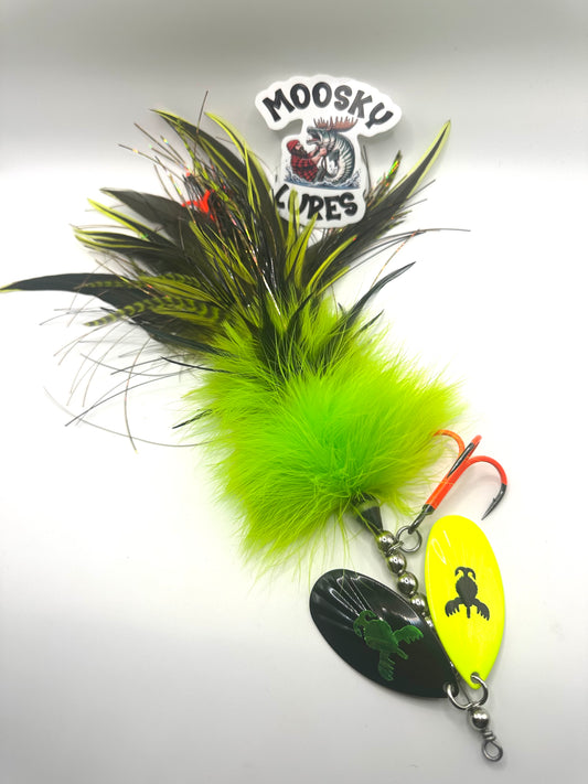 Double 9 Fluted Marabou Hackle Mix