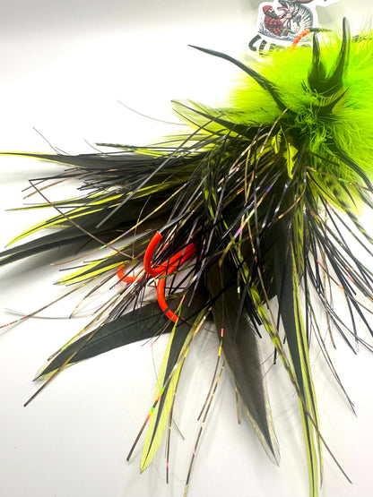 Double 9 Fluted Marabou Hackle Mix