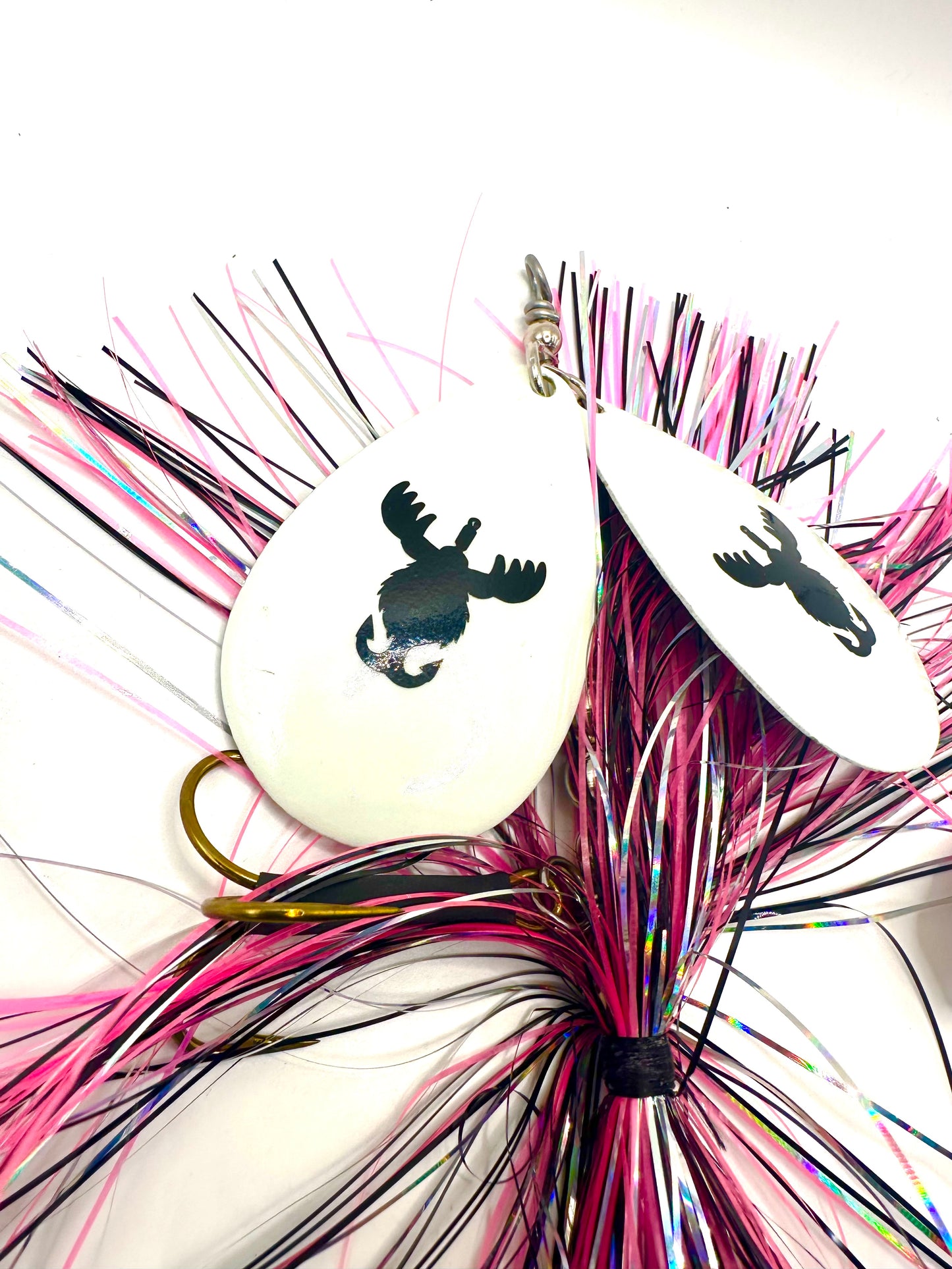 Double 10 Glow Flamingo with tail spin