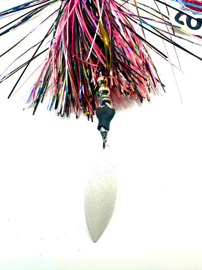 Double 10 Glow Flamingo with tail spin