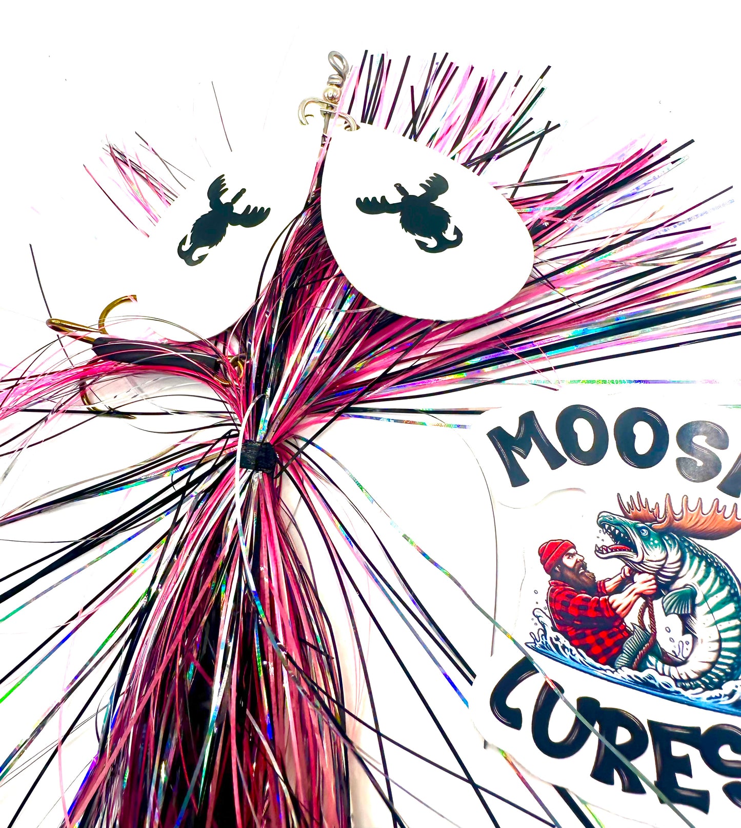 Double 10 Glow Flamingo with tail spin