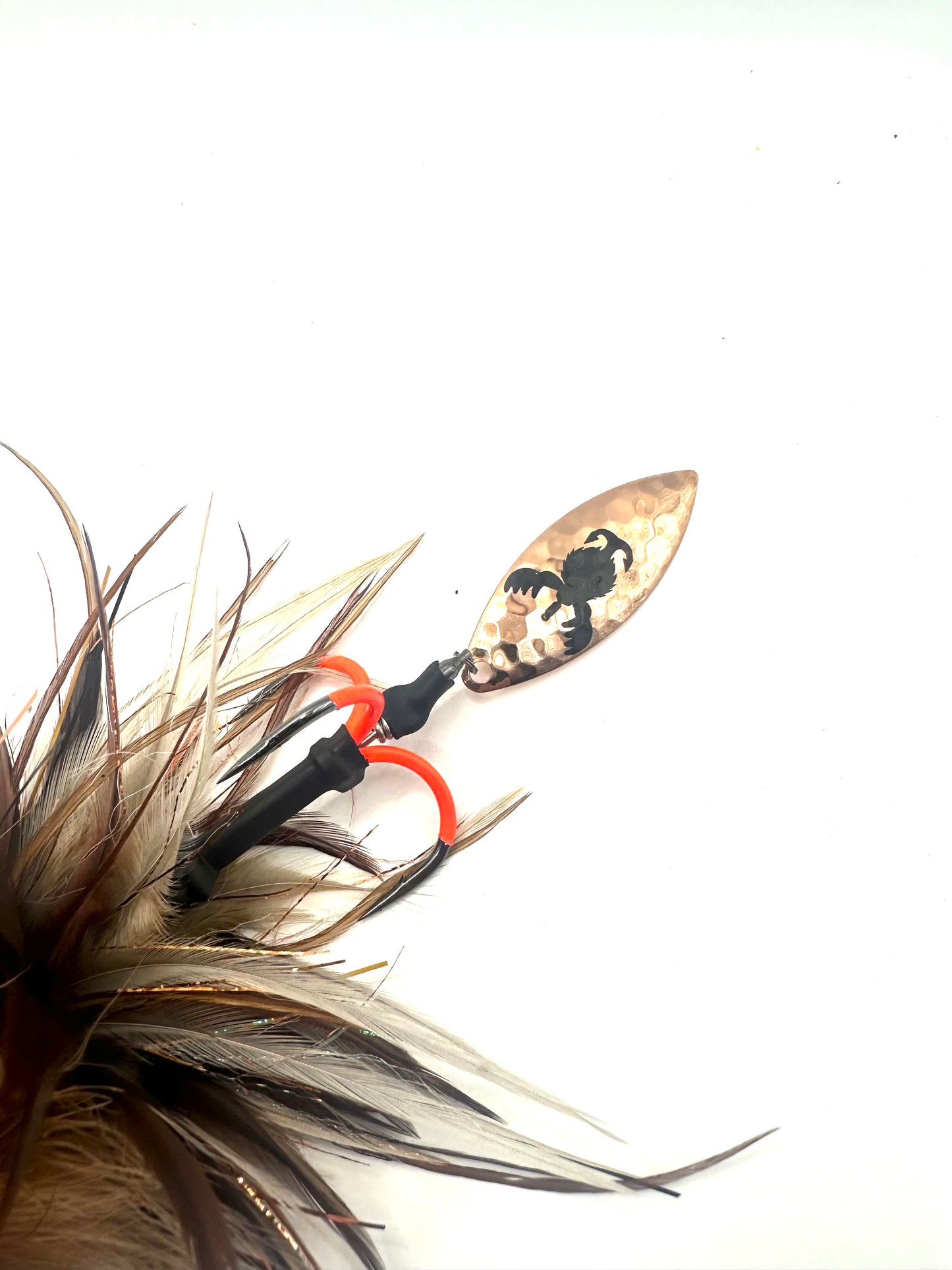DBL 8 Muskratzky tail spin with BKK hooks