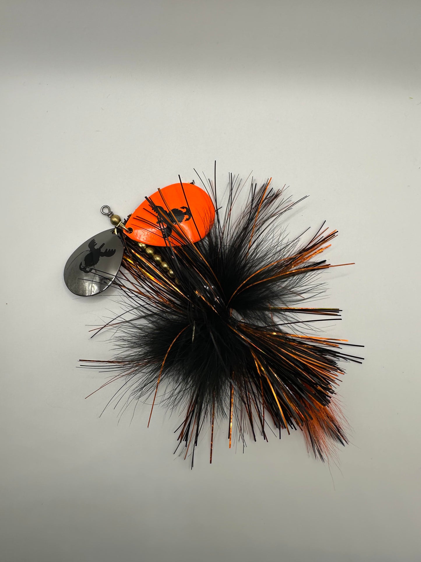 7/8 staggered Black and Orange Mini