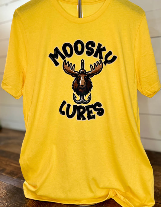 Yellow Short Sleeve T (Moosky Head)